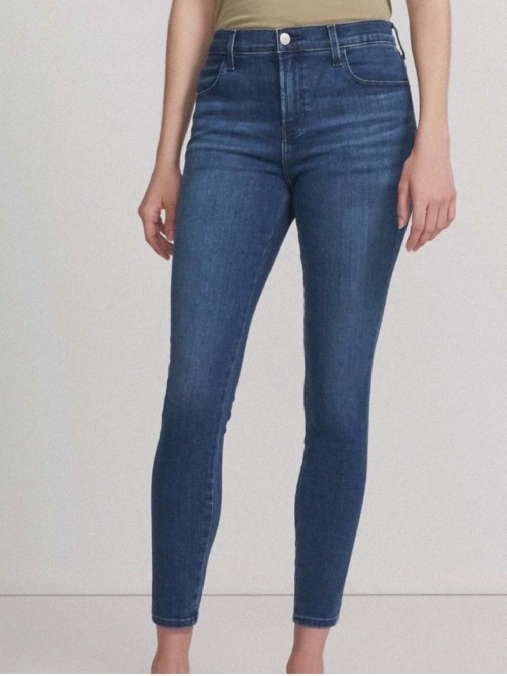 J Brand Alana High Rise Crop EUC